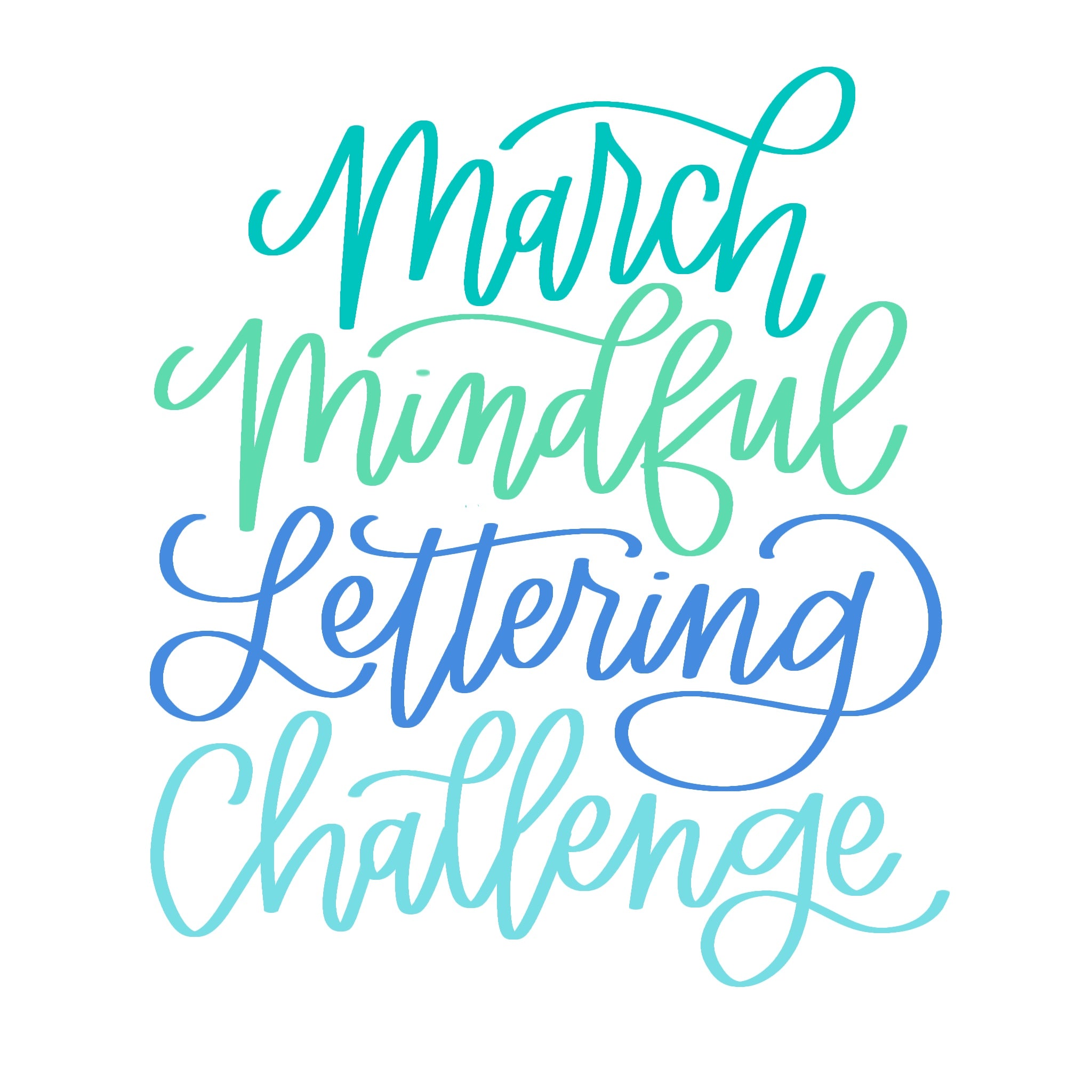 Lisa Funk  Hand Lettering on Instagram: Day 1 of our Mindful Lettering  Challenge! Word to letter: BREATHE Grab a pen and paper and follow along.  I'll show you how to achieve