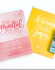 Daily Mindful Lettering Kit: Live With Love