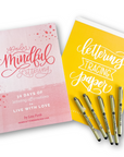 Daily Mindful Lettering Kit: Live With Love
