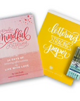 Daily Mindful Lettering Kit: Live With Love