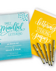 Daily Mindful Lettering Kit: Peace & Calm