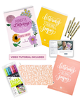 Mindful Lettering for Fun Kit: Flower Edition - Limited Time Bundle