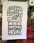 INSTANT DIGITAL DOWNLOAD Happy Father's Day to the Best Dad Ever 24"x36" (or smaller) Printable Poster Decorate