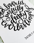 INSTANT Digital Download "God Loves Us" "perfectly deeply everlastingly" Lds Religious Quote Printable File Wall Art Home Decor