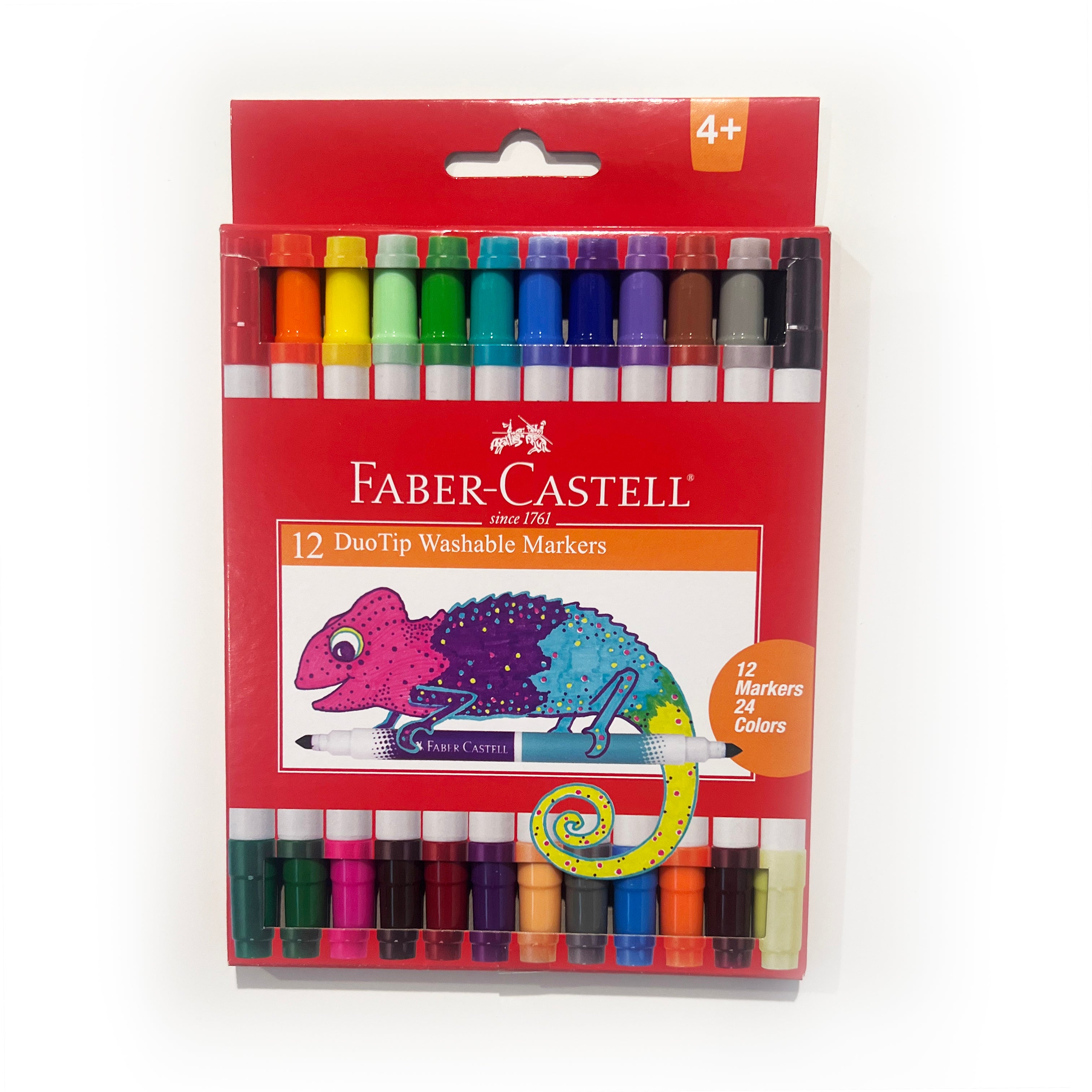 Faber-Castell Perfection 7057 - Matita Gomma Cancellante Double Face, Confezione Da 4