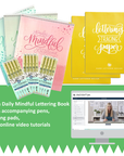 Daily Mindful Lettering - 3 Book Bundle