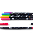 Bright 6-pack - Dual Brush Pens