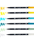 Lemon Squeezy 6-Pack - Dual Brush Pens