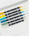 Lemon Squeezy 6-Pack - Dual Brush Pens