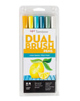 Lemon Squeezy 6-Pack - Dual Brush Pens