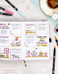 Teatime 6-pack - Dual Brush Pens
