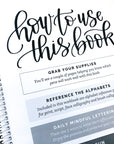 Daily Mindful Lettering Kit: Live With Love