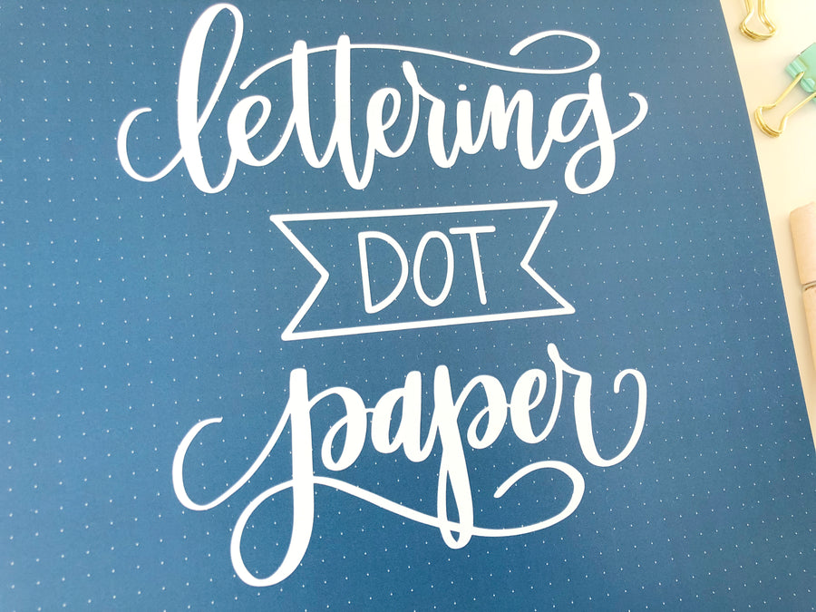 Lettering Dot Paper Pad