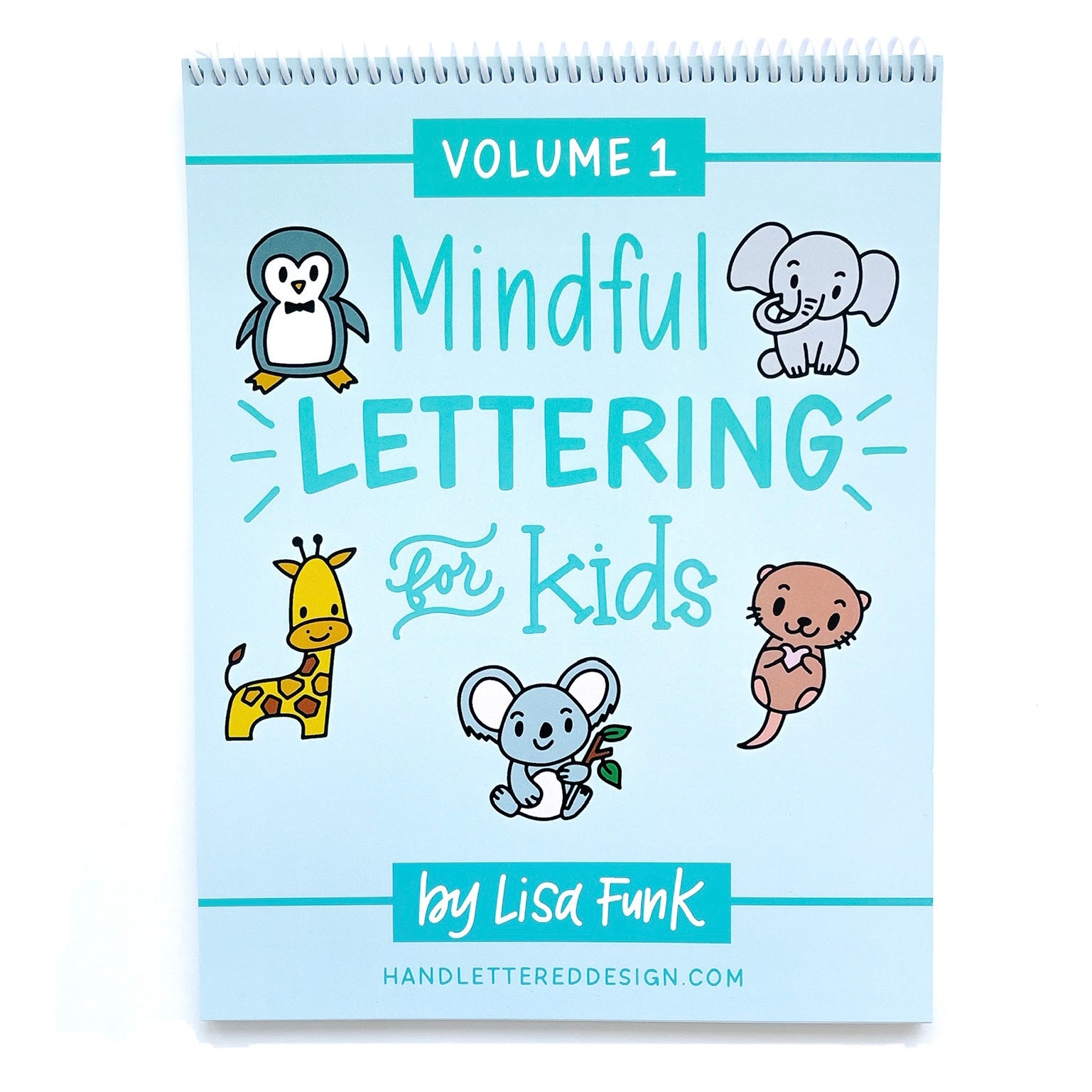 New Daily Mindful Lettering Book is HERE! 🎉 – Hand Lettered Design