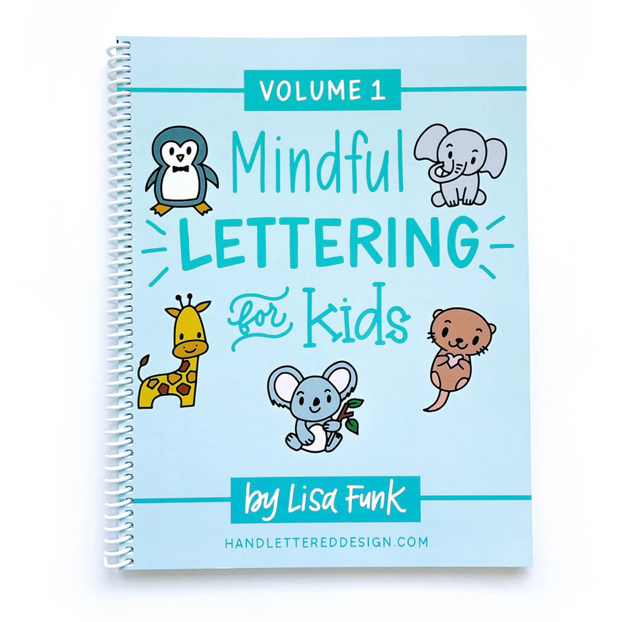 Mindful Lettering For Kids Book