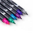 Galaxy Colors 6-Pack - Dual Brush Pens