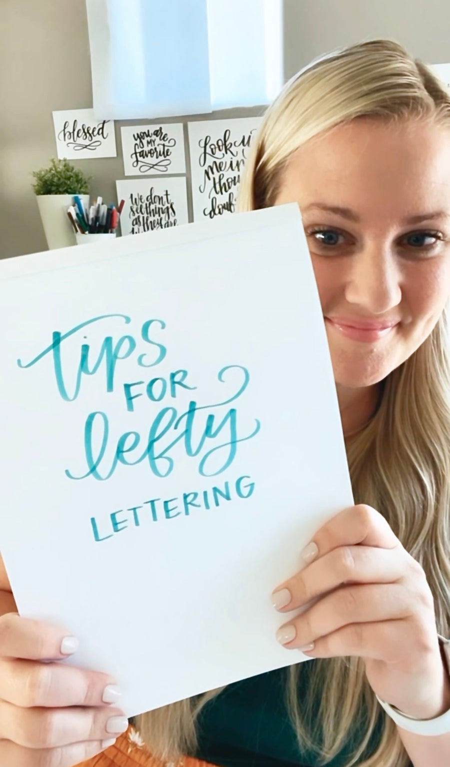 Tips & FAQs for Lefty Lettering