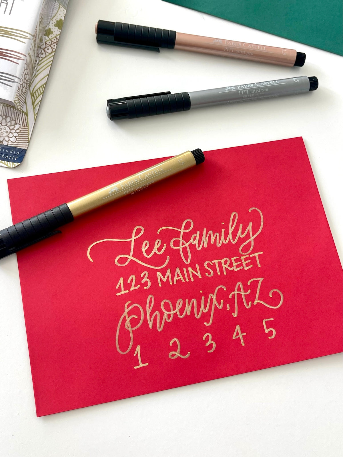 Adding Shine to Holiday Cards