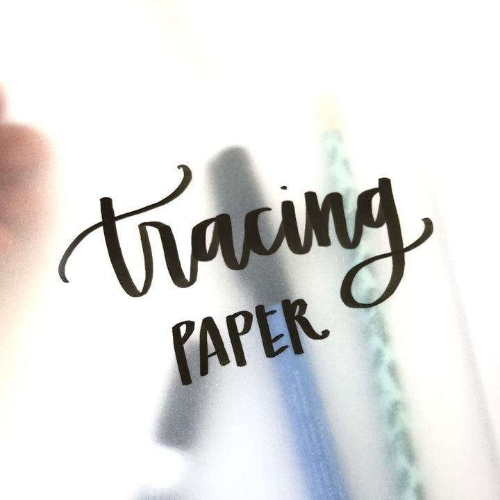 The Best Tracing Paper for Lettering