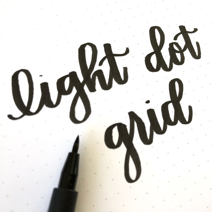 Light Dot Grid for Hand Lettering