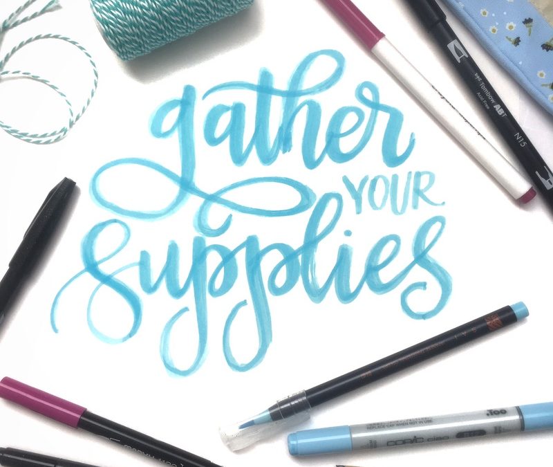 Hand Lettering Material The Best Pens, Paper, and Supplies for Hand Lettering – Hand Lettered ...