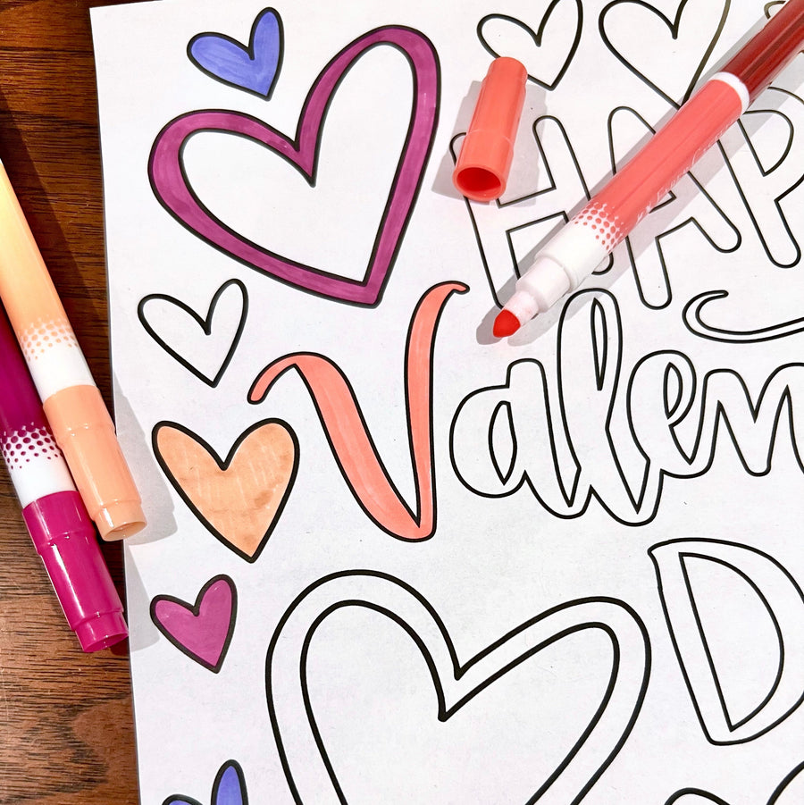 valentine-s-free-printables-hand-lettered-design for Happy Valentines Day Free Printables Valentine's Free Printables – Hand Lettered Design for Happy Valentines Day Free Printables