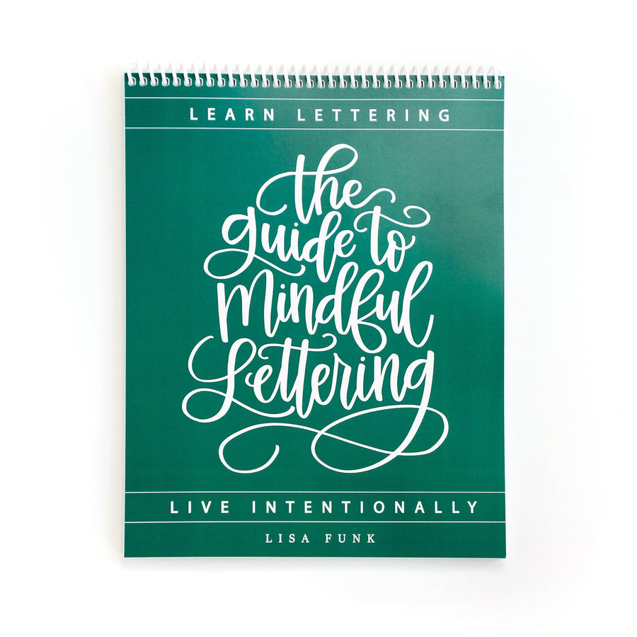 Guide to Mindful Lettering (Single Book)