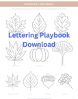 Fall Lettering & Botanicals