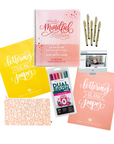 Daily Mindful Lettering Kit: Live With Love - Black Friday Bundle