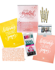 Daily Mindful Lettering Kit: Live With Love - Black Friday Bundle