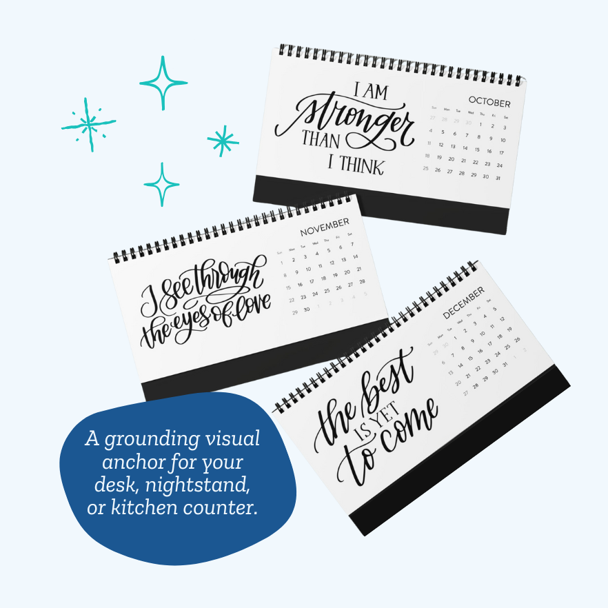 Creating Calm 2026 Calendar