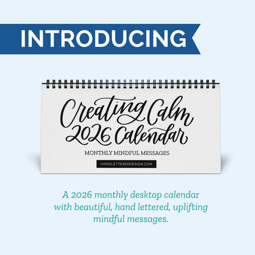 Creating Calm 2026 Calendar