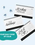Creating Calm 2026 Calendar