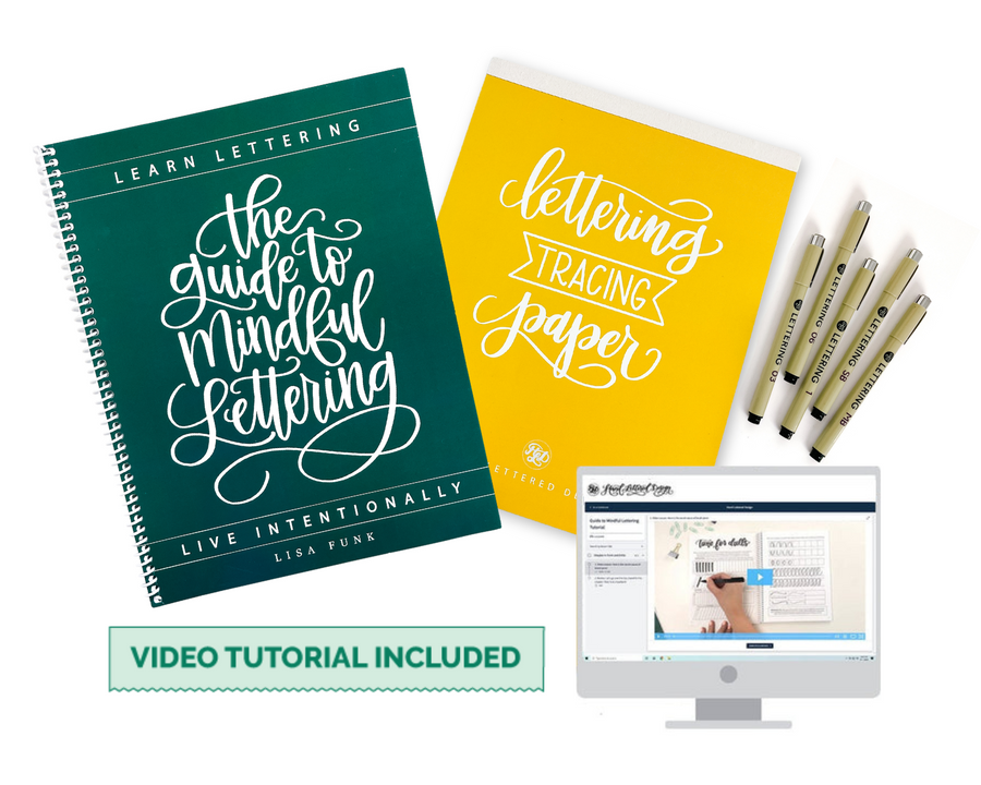 Guide to Mindful Lettering Bundle