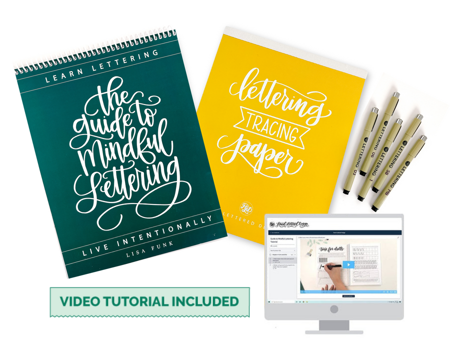 Guide to Mindful Lettering Bundle