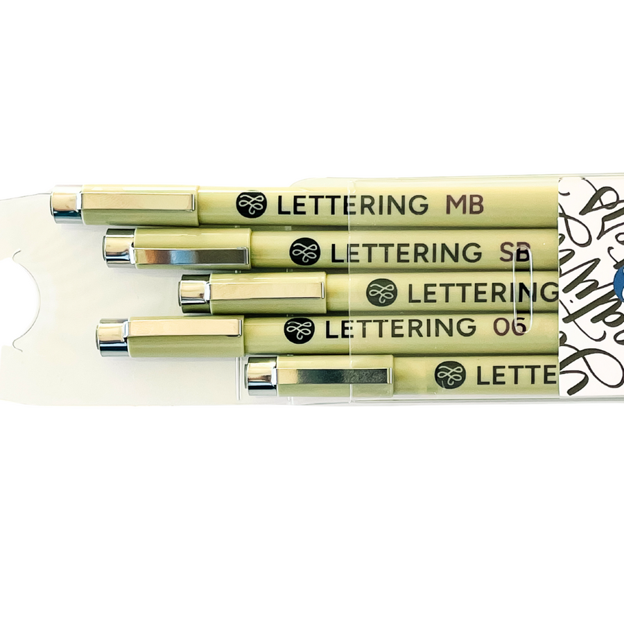 L Lettering Pens Lettering Pen Starter Set – Hand Lettered Design