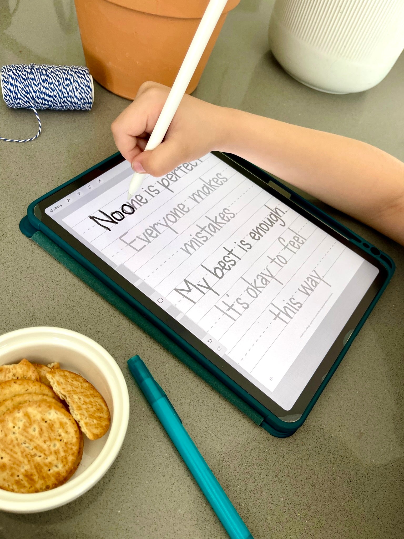 Mindful Lettering for Kids *Digital Bundle*