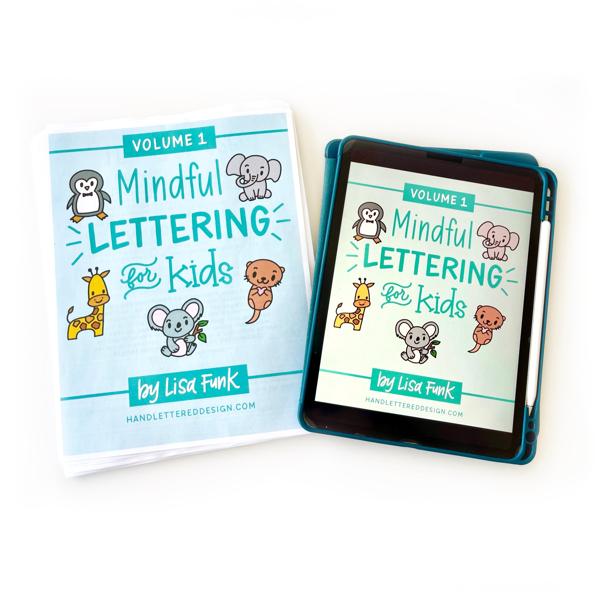 Mindful Lettering for Kids *Digital Bundle*
