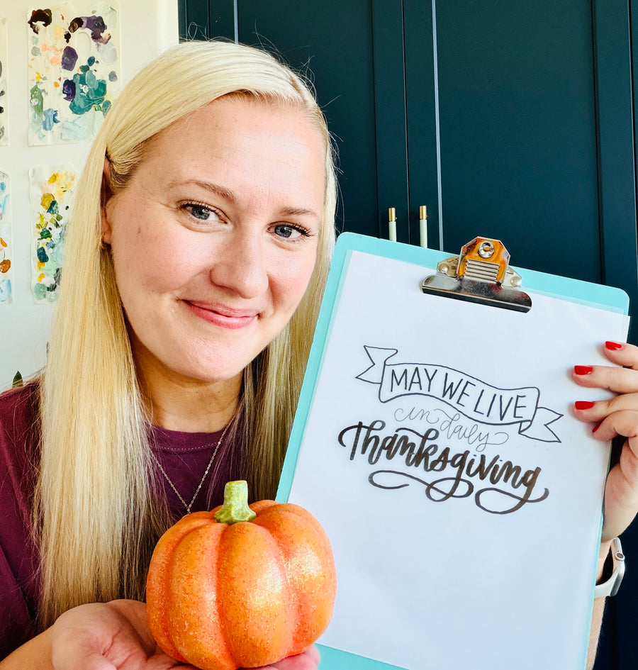 Letter Together: Gratitude & Thanksgiving