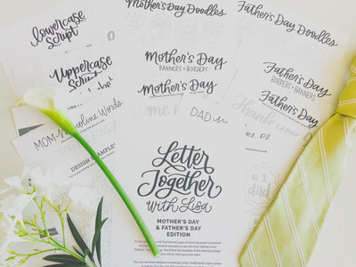 Mother's & Father's Day lettering mini-course
