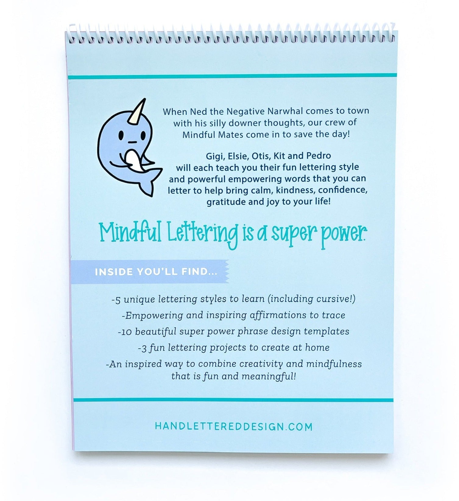Mindful Lettering For Kids Bundle – Hand Lettered Design