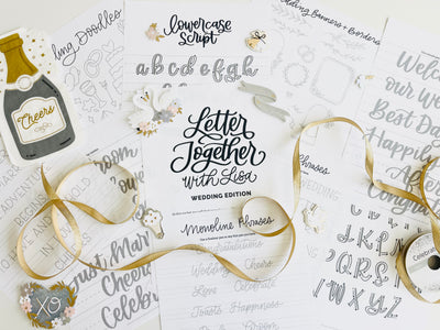 Wedding lettering mini-course