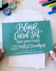 Card Making Kit - Blank Cards & Pens