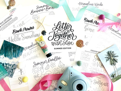 Summer lettering mini-course