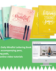 Daily Mindful Lettering - 3 Book Bundle