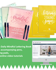 Daily Mindful Lettering - 3 Book Bundle