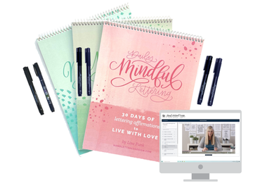 Daily Mindful Lettering - 3 Book Bundle