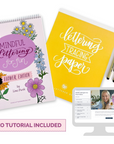 Mindful Lettering for Fun Kit: Flower Edition