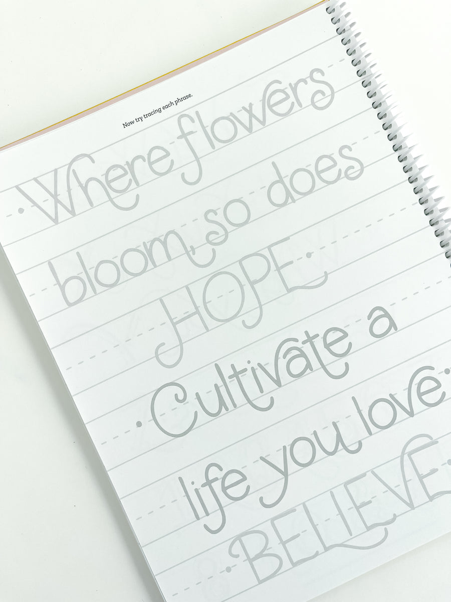 Mindful Lettering for Fun Kit: Flower Edition