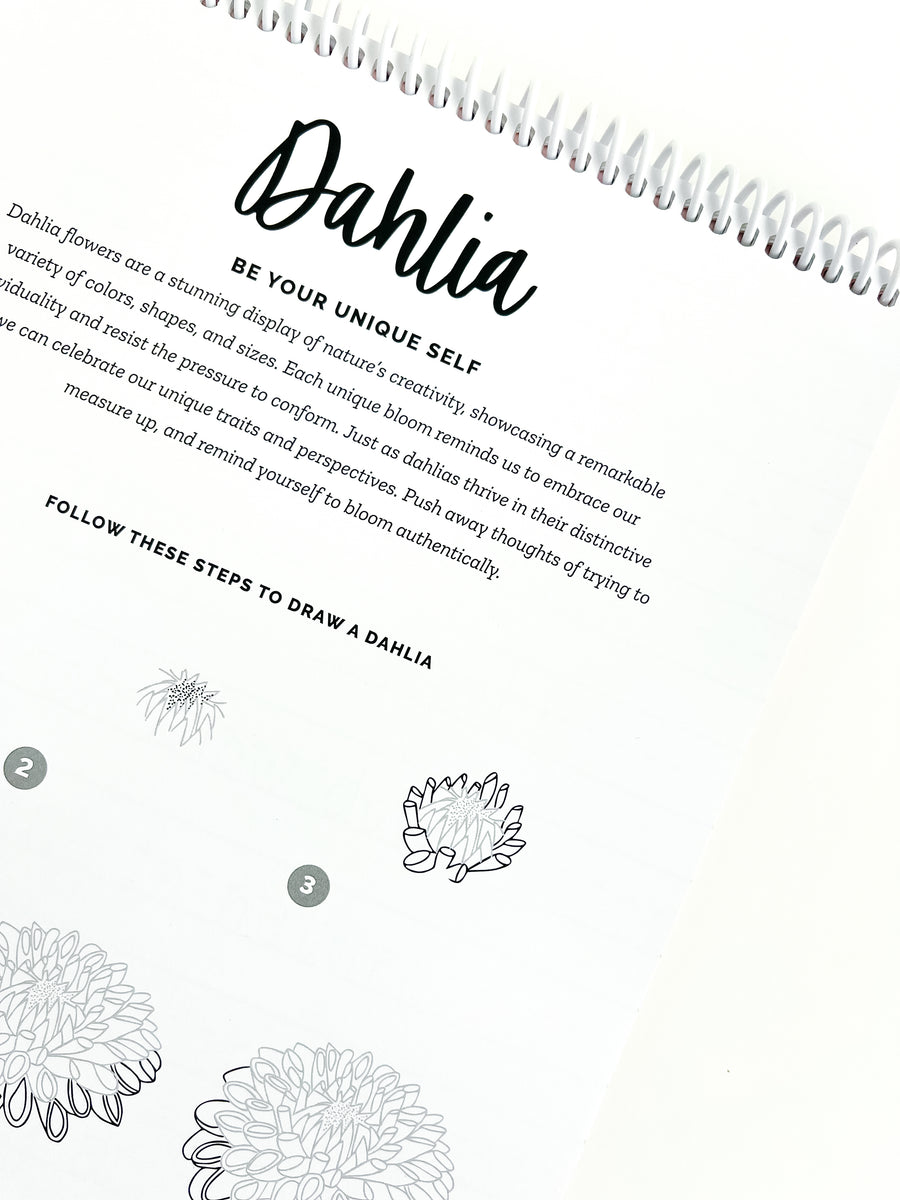 Mindful Lettering for Fun Kit: Flower Edition